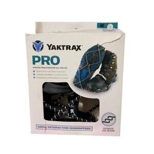 New YakTrax Pro Winter Traction Cleats for Snow & Ice Size Medium